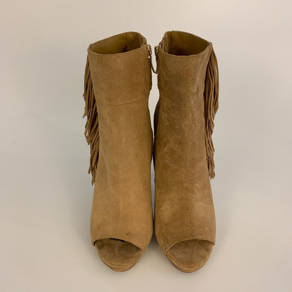 Bcbgeneration Suede Platform Tassel Booties - image 3